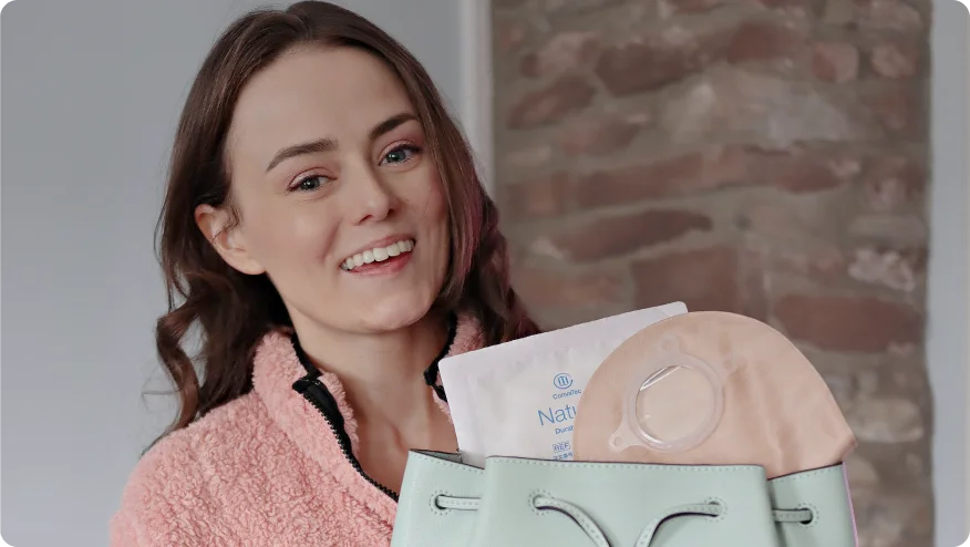 A video about Maggie's sharing her experience on using Convatec ostomy products for comfortable and confident travel.