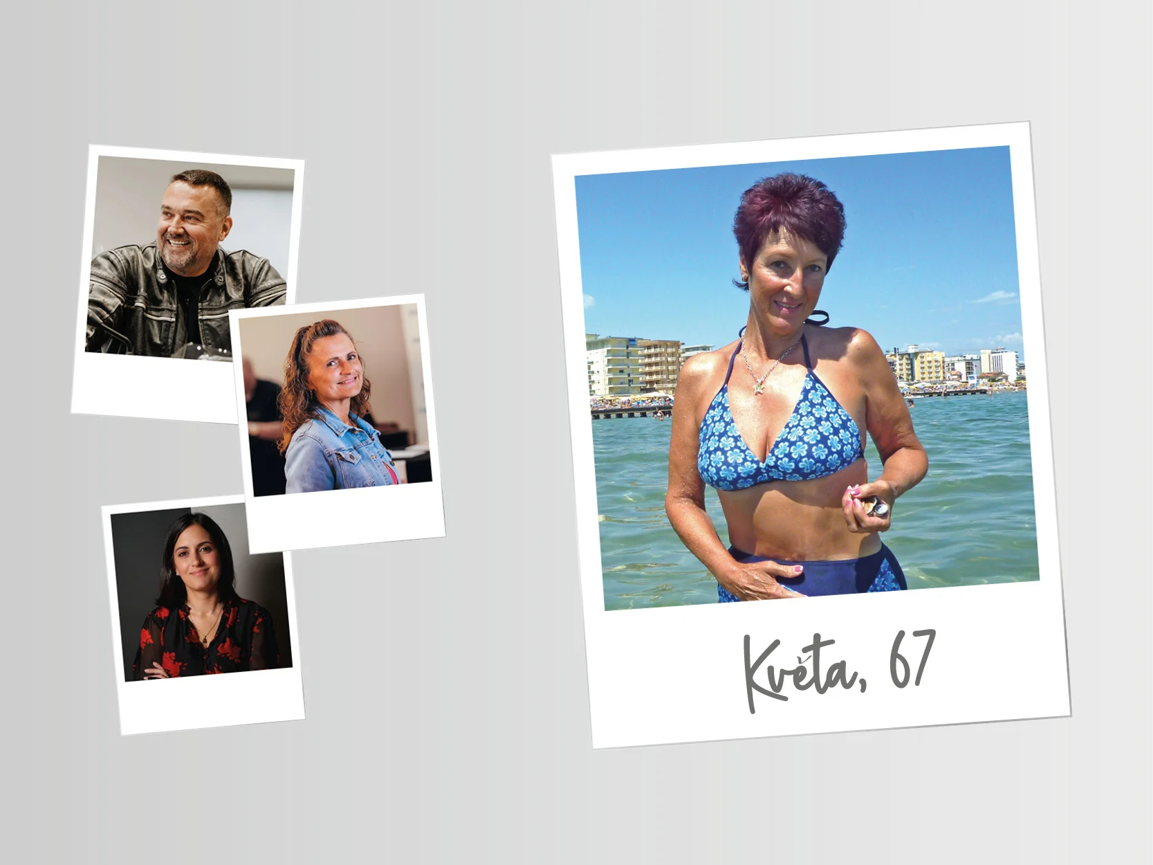 una persona con una prenda de vestir