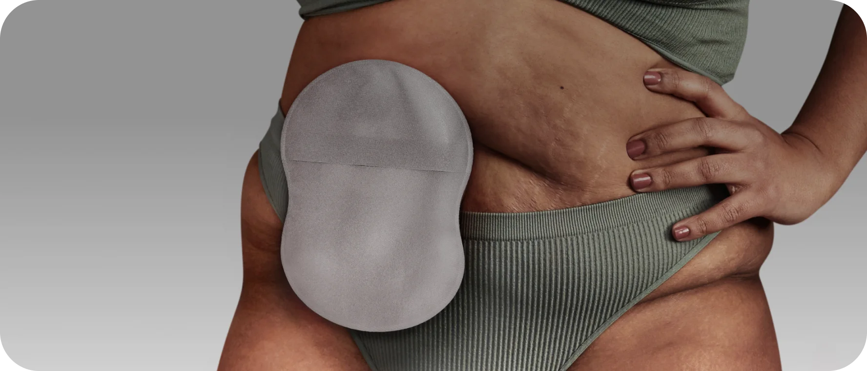 a person's legs and chest