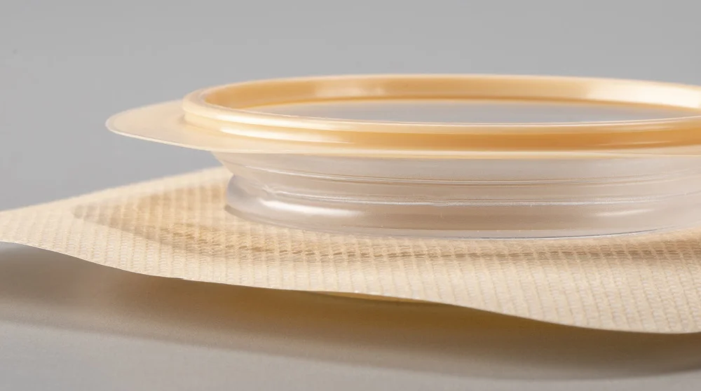 Accordion skin barrier