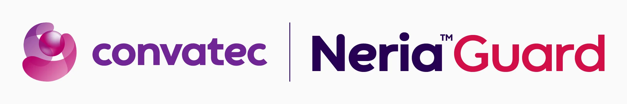 een roze en wit logo